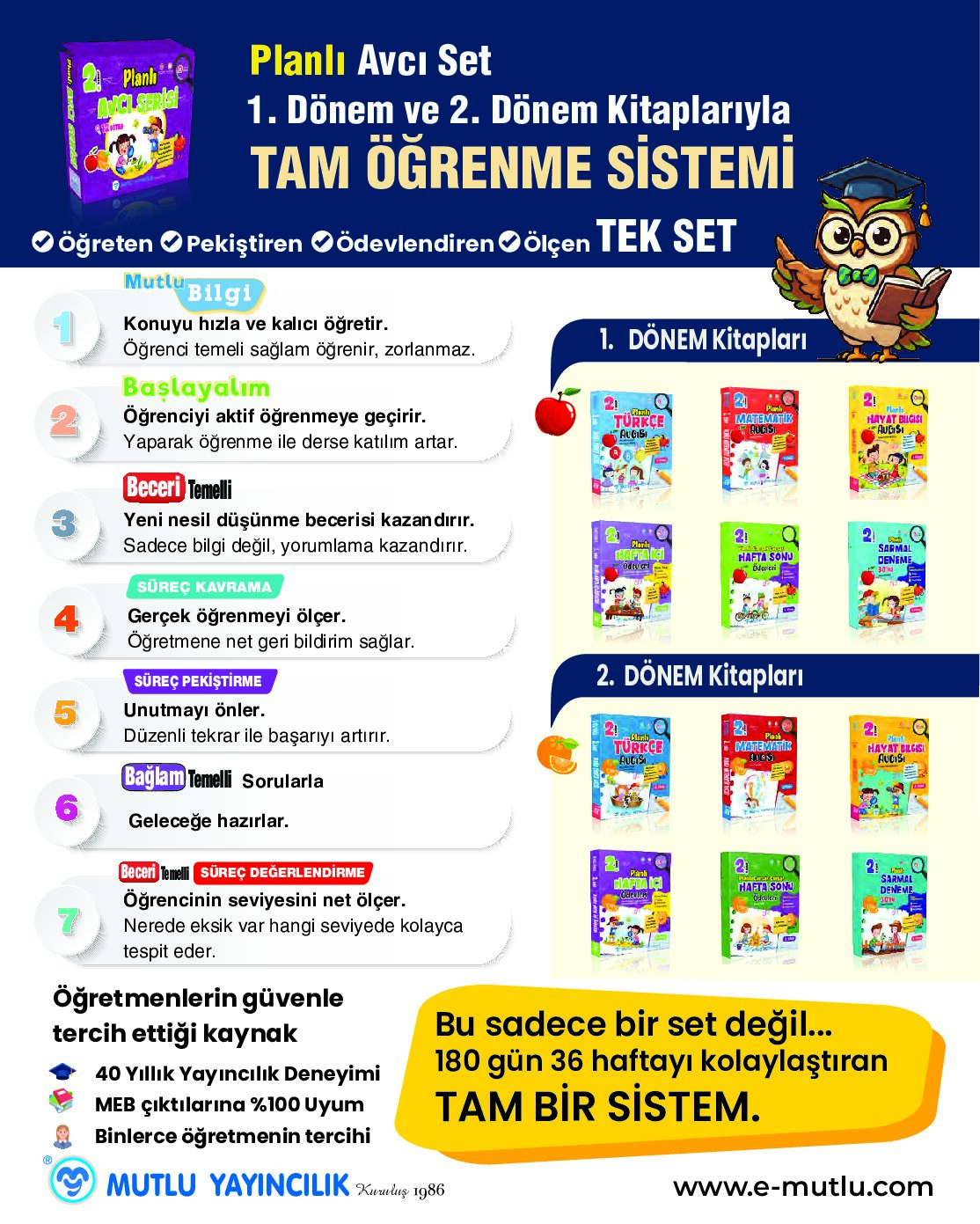 Planlı Avcı Serisi 2.Sınıf (Set) Yeni Baskı ! ( 2026-2027 Yılı) - Görsel 2