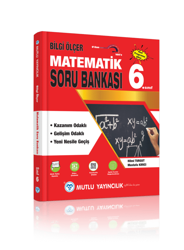 Kolaydan Zora Bilgi Ölçer Matematik Soru Bankası 6.Sınıf Yeni Baskı ! ( 2025-2026 Yılı)