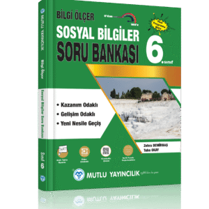 Kolaydan Zora Bilgi Ölçer Sosyal Bilgiler Soru Bankası 6.Sınıf Yeni Baskı ! ( 2025-2026 Yılı)
