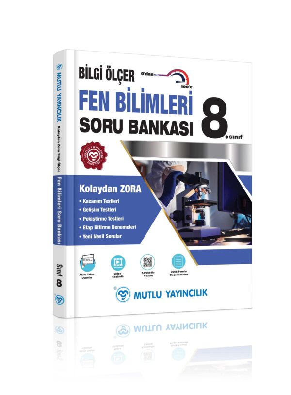 Kolaydan Zora Bilgi Ölçer Fen Bilimleri Soru Bankası 8.Sınıf ( Yeni Ürün)
