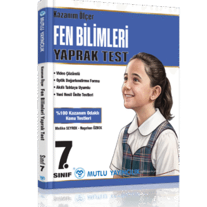 Kazanım Ölçer Fen Bilimleri Yaprak Test 7.Sınıf ( Yeni Ürün)