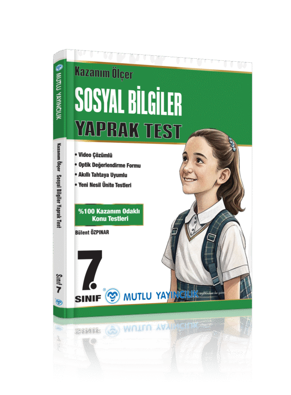 Kazanım Ölçer Sosyal Bilgiler Yaprak Test 7.Sınıf ( Yeni Ürün)