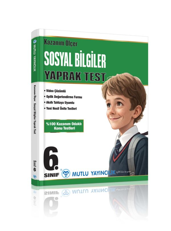 Kazanım Ölçer Sosyal Bilgiler Yaprak Test 6.Sınıf ( Yeni Ürün)