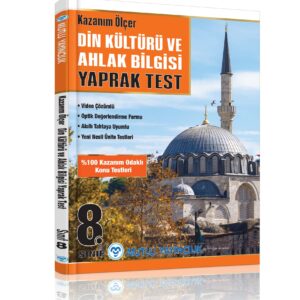 Kazanım Ölçer Din Kültürü ve Ahlak Bilgisi 8.Sınıf ( Yeni Ürün)