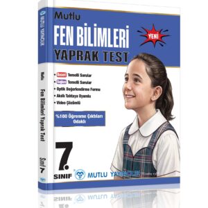 Mutlu Fen Bilimleri Yaprak Test 7.Sınıf Yeni Ürün ( 2026-2027)