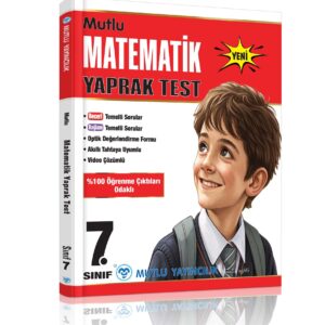 Mutlu Matematik Yaprak Test 7.Sınıf Yeni Ürün ( 2026-2027)