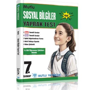 Mutlu Sosyal Bilgiler Yaprak Test 7.Sınıf Yeni Ürün ( 2026-2027)
