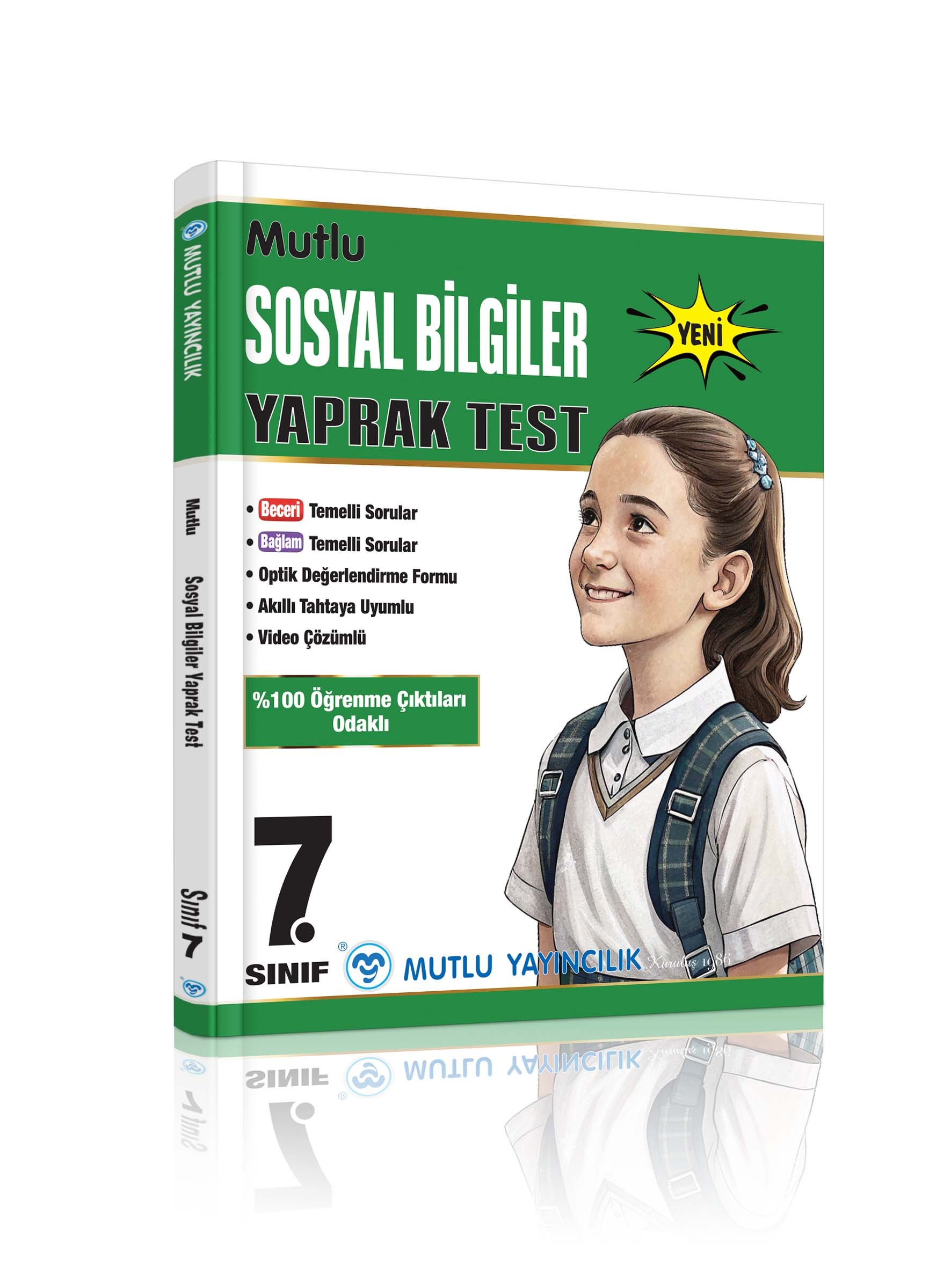 Mutlu Sosyal Bilgiler Yaprak Test 7.Sınıf Yeni Ürün ( 2026-2027)