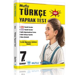Mutlu Türkçe Yaprak Test 7.Sınıf Yeni Ürün ( 2026-2027)