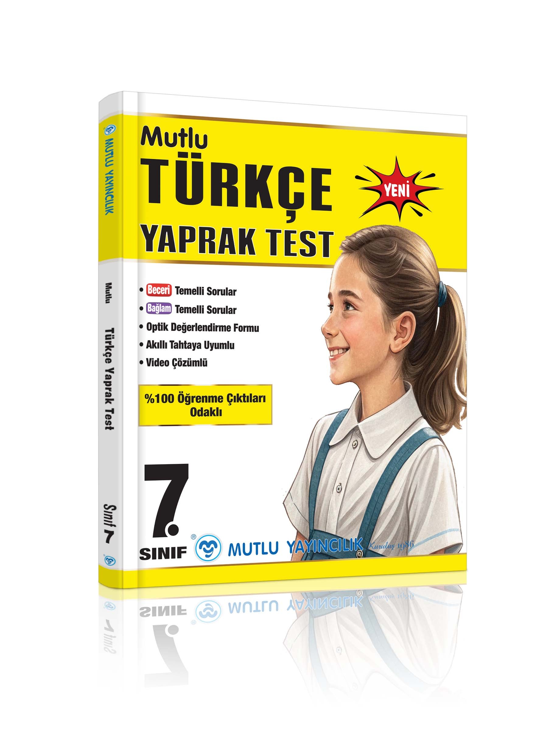 Mutlu Türkçe Yaprak Test 7.Sınıf Yeni Ürün ( 2026-2027)